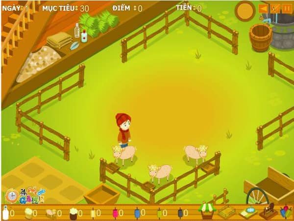 Cách chơi game nông trại cừu